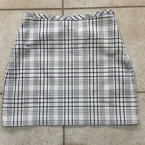CLUELESS Banana Republic Plaid Check Mini A-Line Skirt